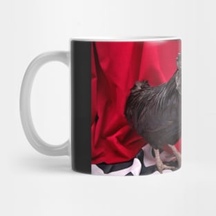 Rooster in the red room Mug